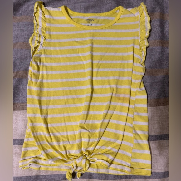 Set of 3 Girl’s Carter’s Cute Spring Summer Floral Play Shirts Set- Size 7 - Picture 9 of 9